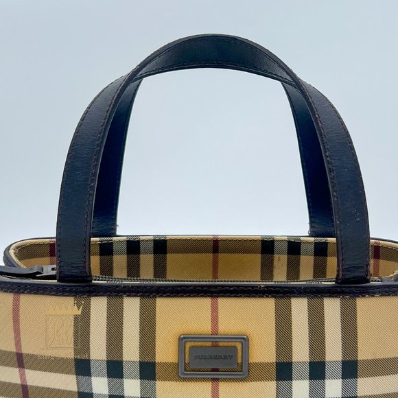VINTAGE BURBERRY MINI HANDBAG - Picture 7 of 12